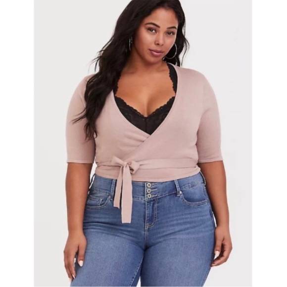 Torrid ~ Lace Racerback Bralette ~ Black ~Size 2-2X 18-20 ~ Brand New! - Picture 4 of 7